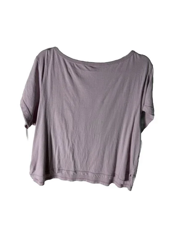Johnny Was Calme Lavender Boxy Pocket Tee Size XL NEW - Picture 2 of 4
